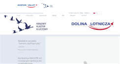 Desktop Screenshot of dolinalotnicza.pl